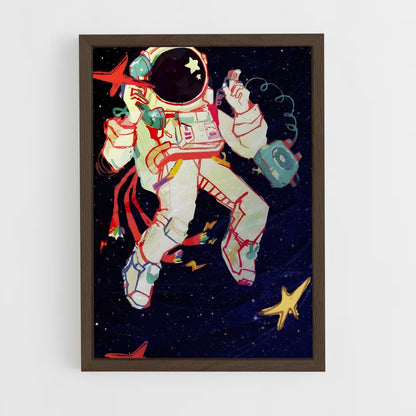 ap-astronaut-3 cadre Bois foncé