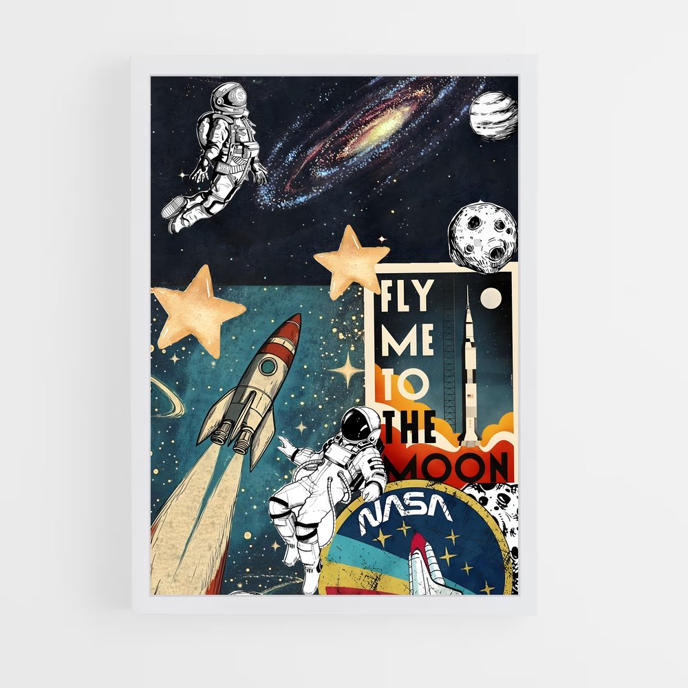 ap-astronaut-6 cadre Blanc