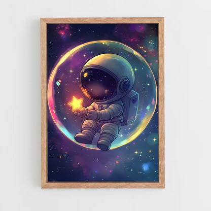 ap-astronaut-7 cadre Bois clair