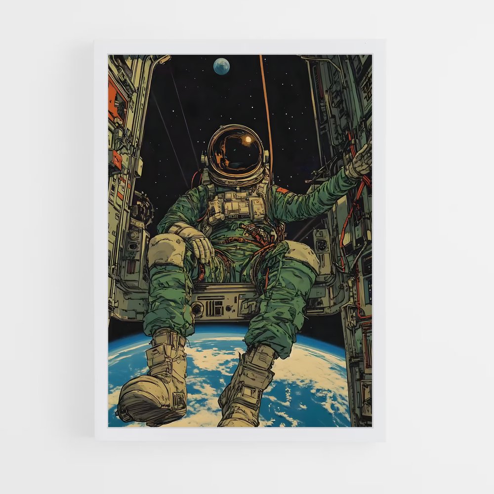 ap-astronaut-9 cadre Blanc