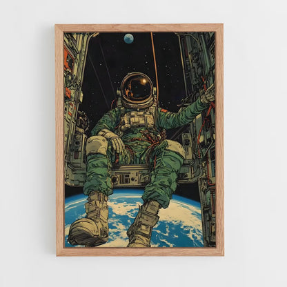 ap-astronaut-9 cadre Bois clair