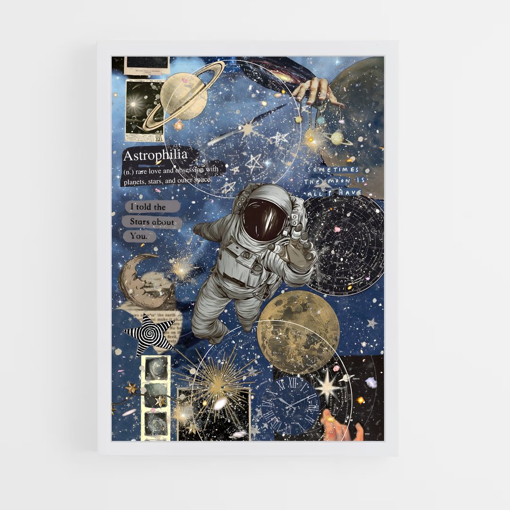 ap-astronauts-11 cadre Blanc