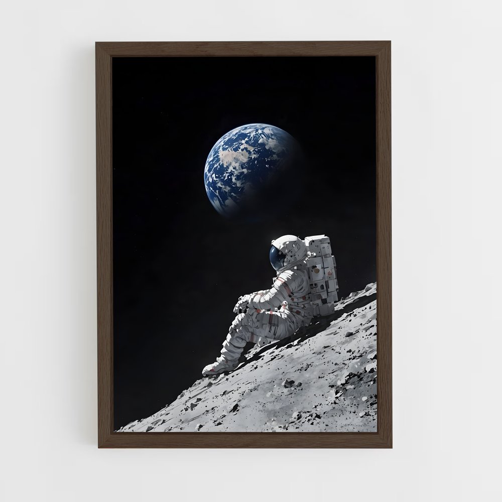 ap-astronauts-12 cadre Bois foncé