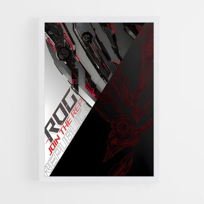 ap-asus rog-4 cadre Blanc