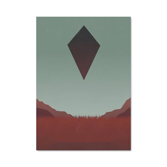 Poster Diamant Émeraude