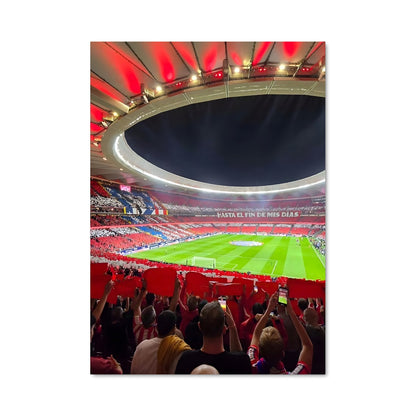 Poster Wembley Red