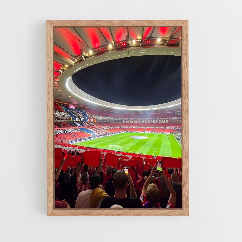 ap-atletico madrid cf-11 cadre Bois clair