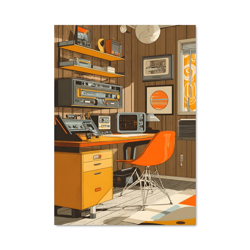 Poster Nostalgie Télévisée