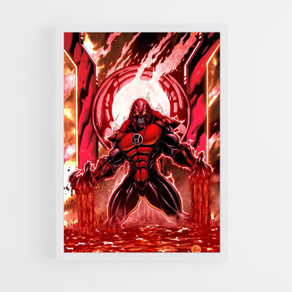 ap-atrocitus red lantern-1 cadre Blanc