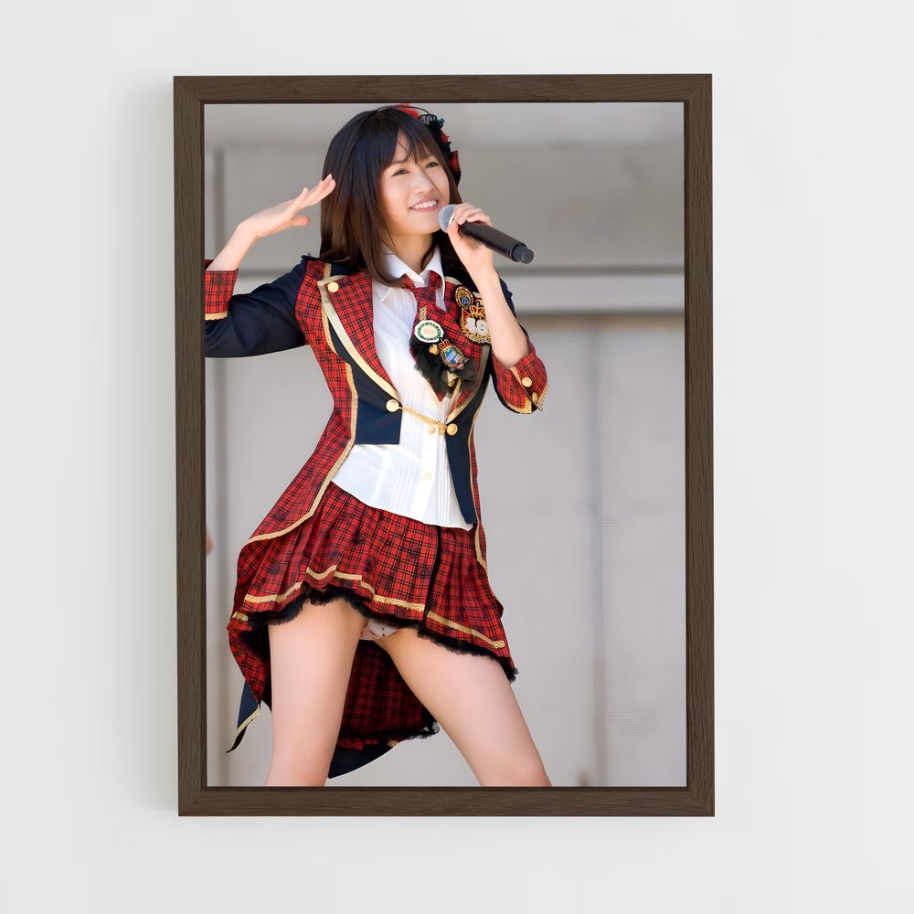 ap-atsuko maeda-2 cadre Bois foncé