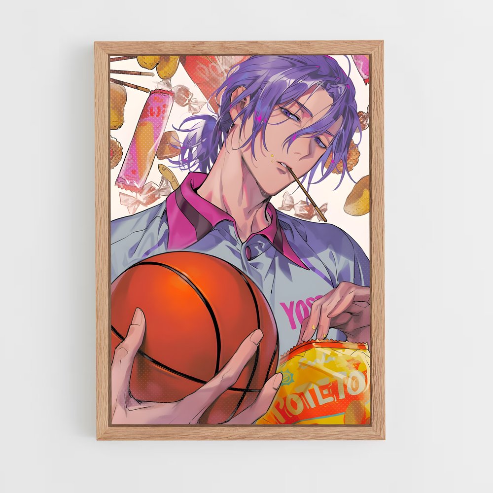 ap-atsushi murasakibara-1 cadre Bois clair