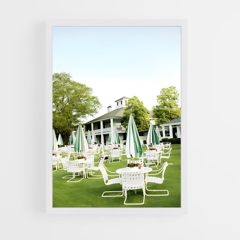 ap-augusta national golf club-2 cadre Blanc