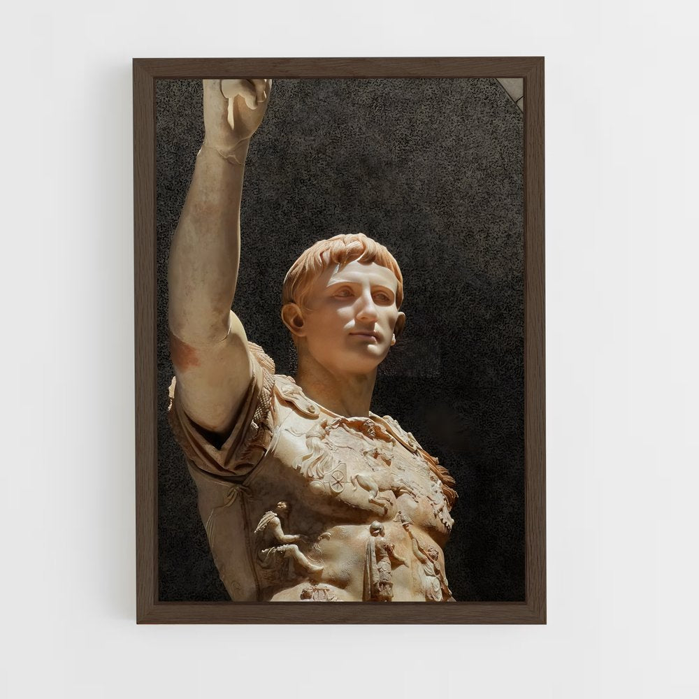 ap-augustus of prima porta-2 cadre Bois foncé