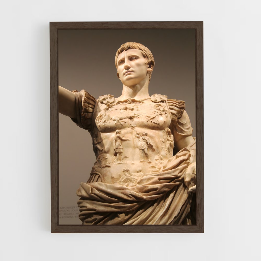 ap-augustus of prima porta-3 cadre Bois foncé
