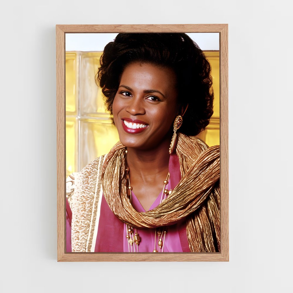 ap-aunt viv banks-2 cadre Bois clair