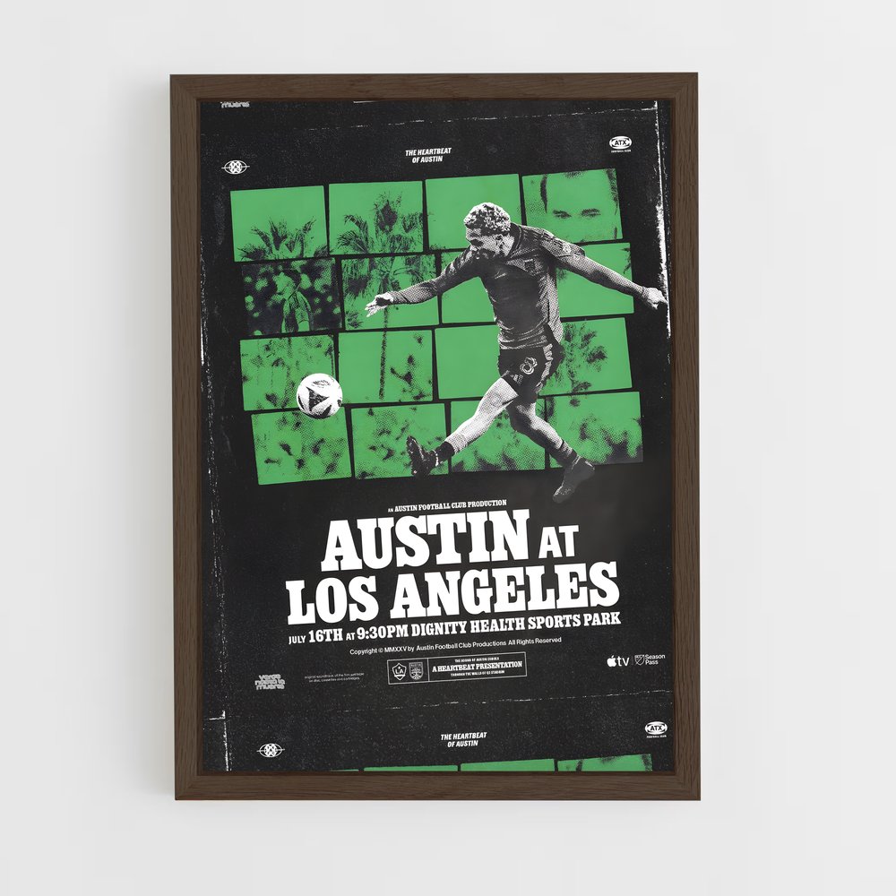 ap-austin fc-9 cadre Bois foncé