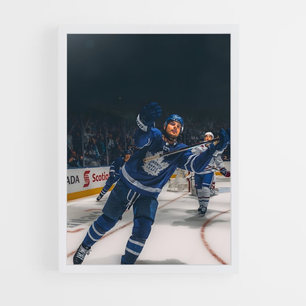 ap-auston matthews-2 cadre Blanc