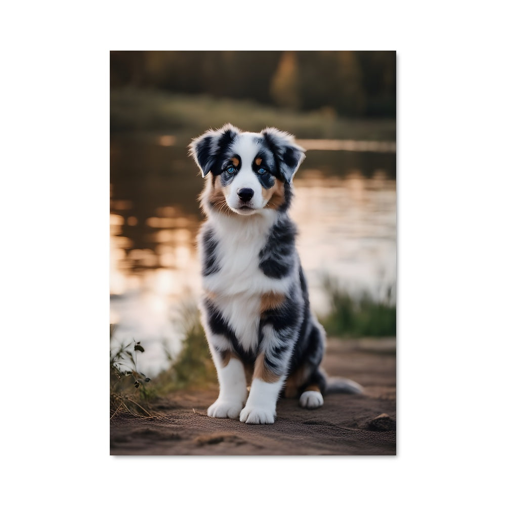 Poster Pattes au Bord de l'Eau