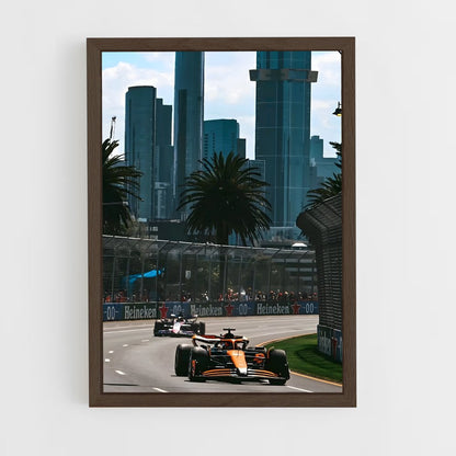 ap-australian grand prix-1 cadre Bois foncé