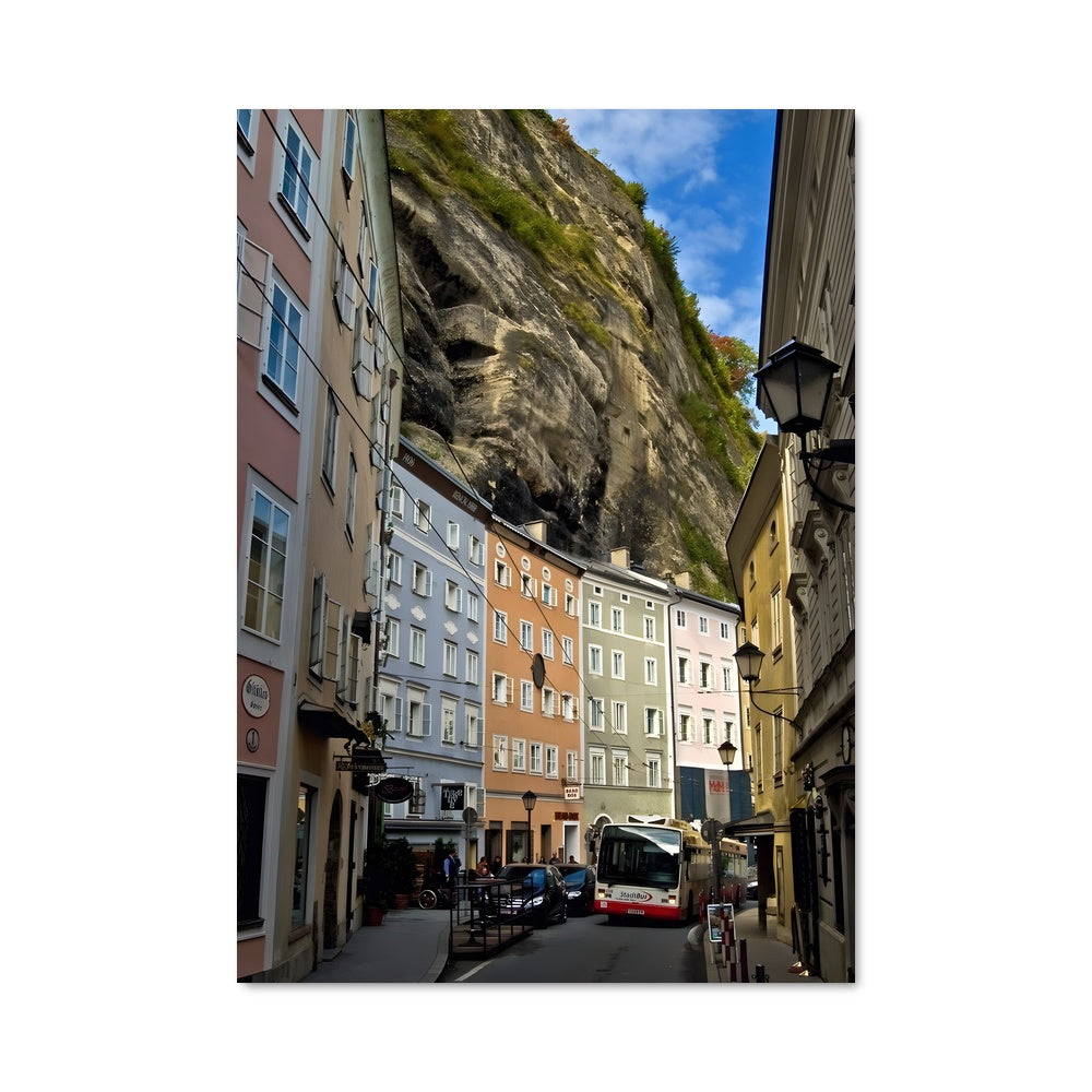 Poster Rue de la Montagne