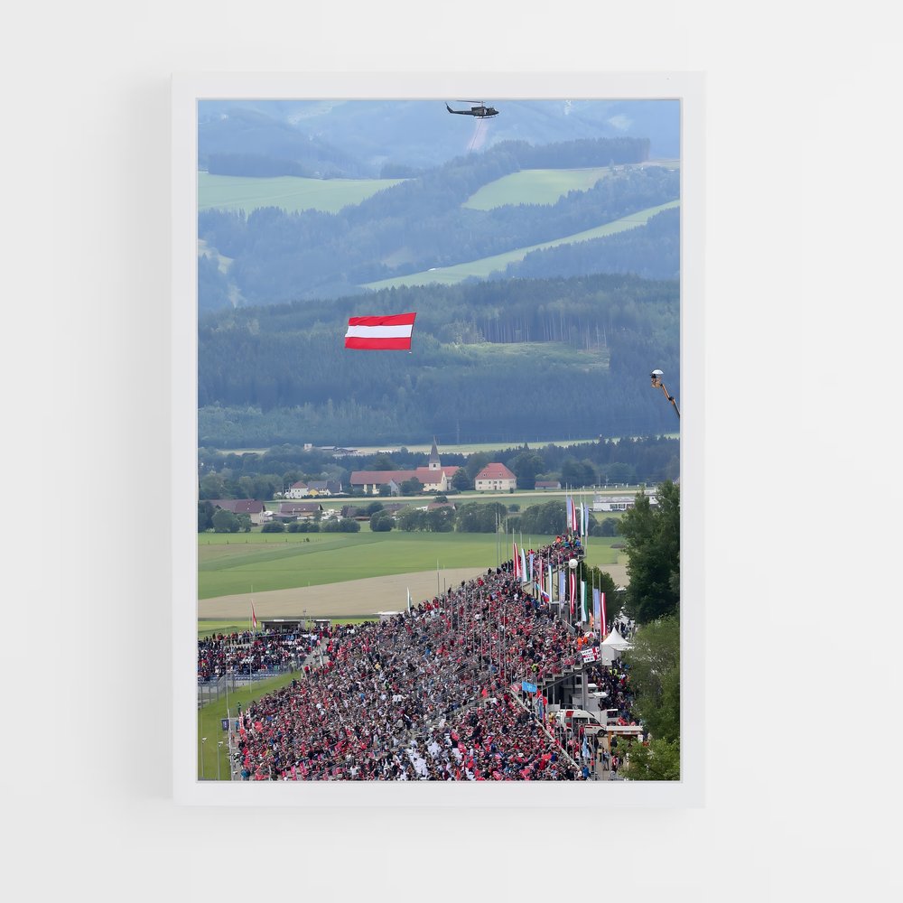 ap-austrian grand prix-3 cadre Blanc