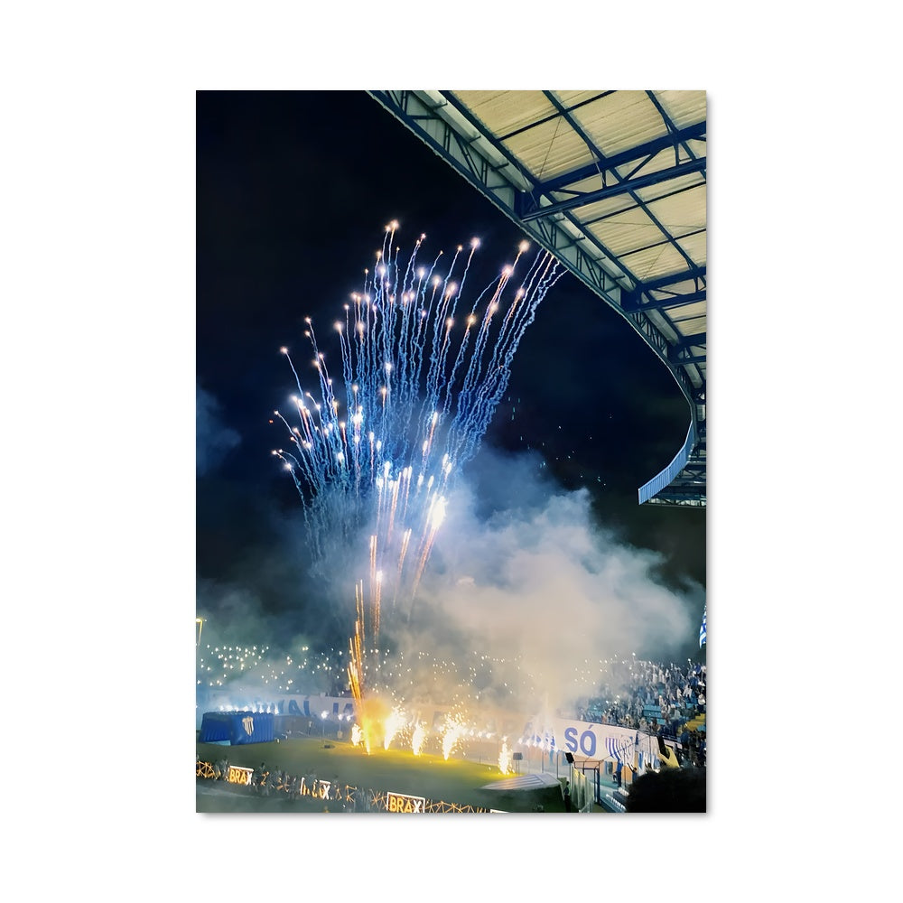 Poster Feux d'Artifice au Stade