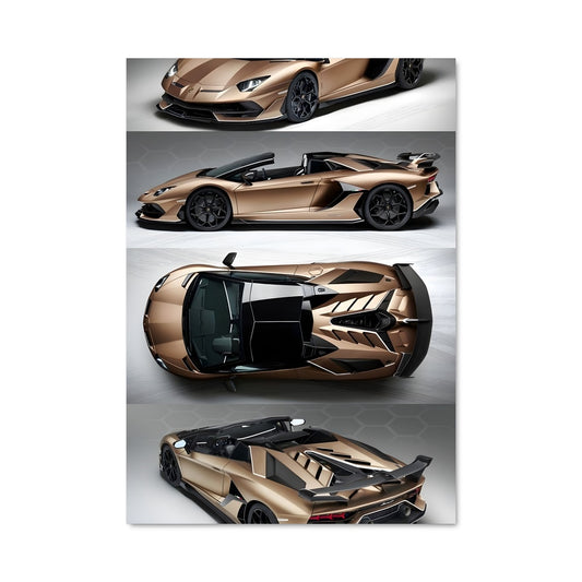 Poster Aventador SVJ Roadster