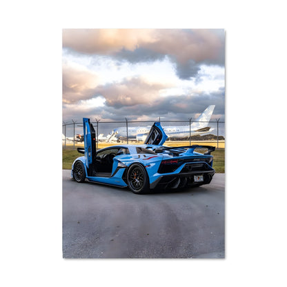 Poster Aventador svj roadster 77930