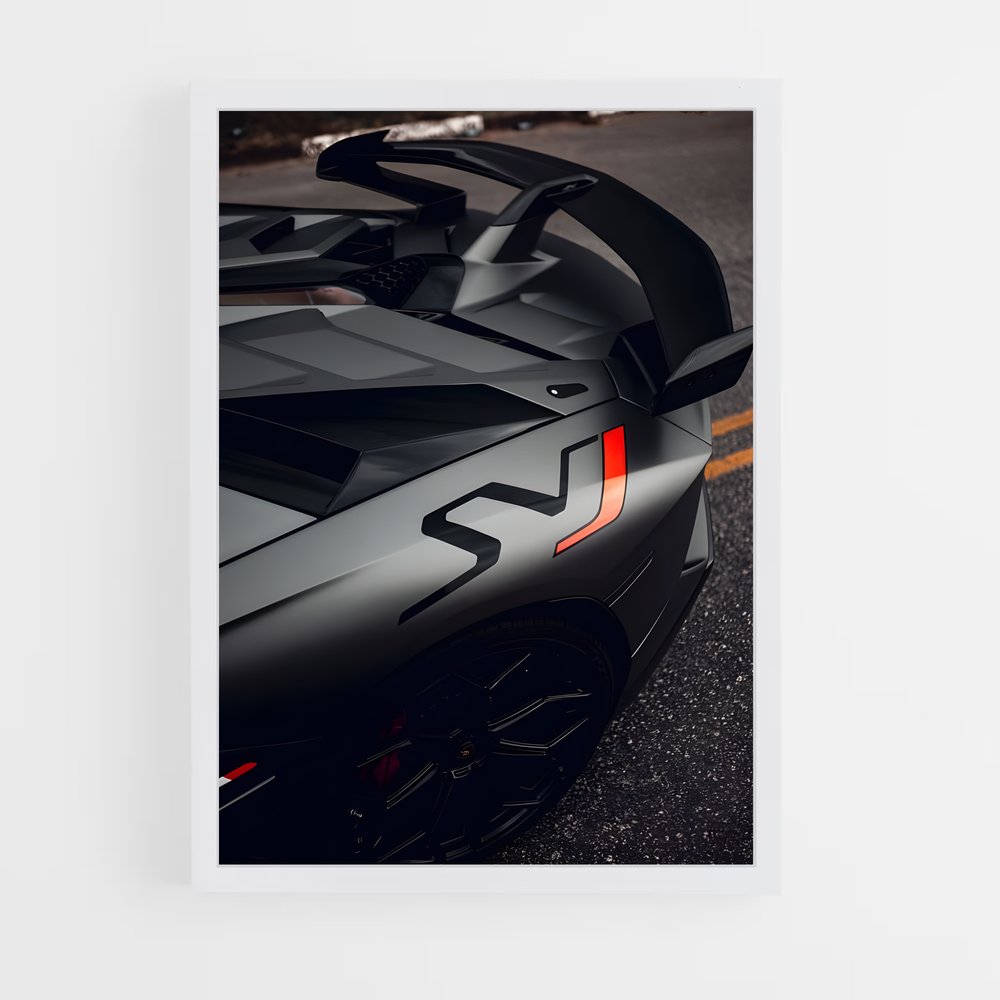 ap-aventador s-1 cadre Blanc