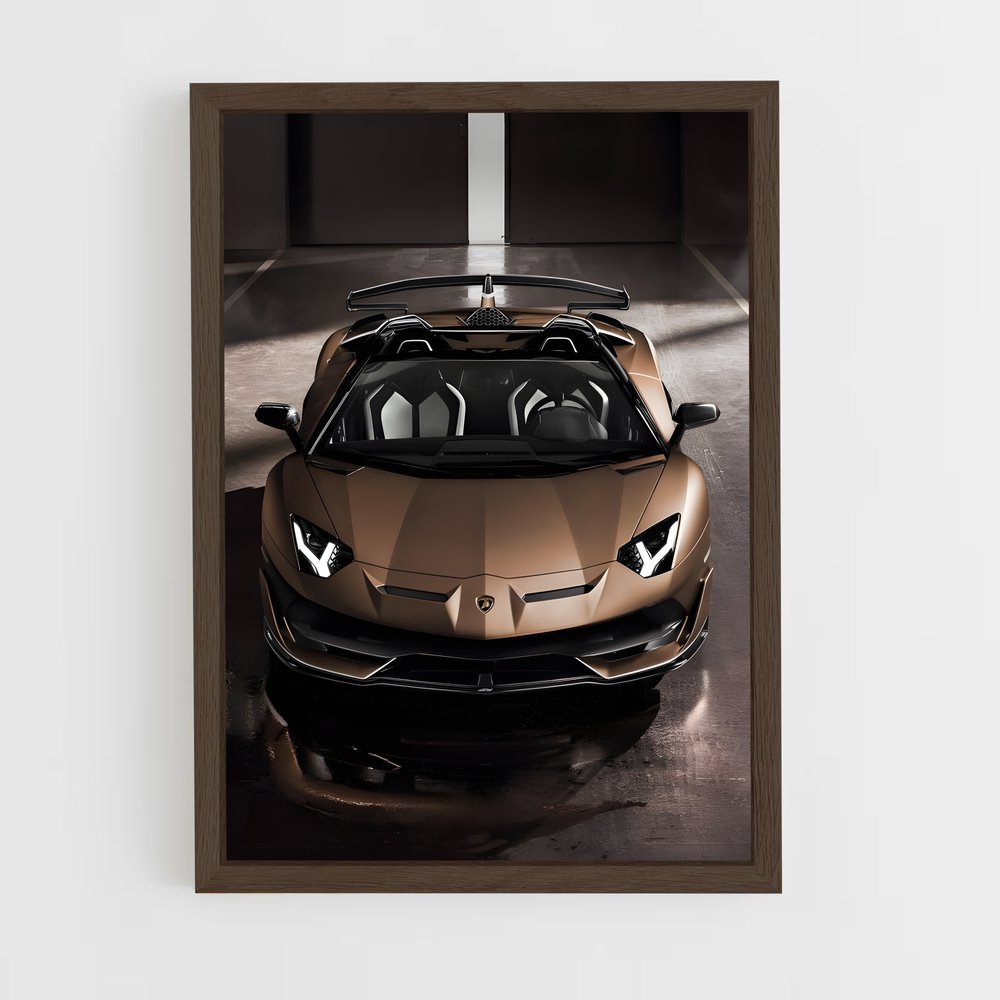 ap-aventador s-2 cadre Bois foncé