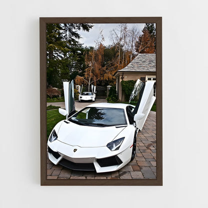ap-aventador s-4 cadre Bois foncé