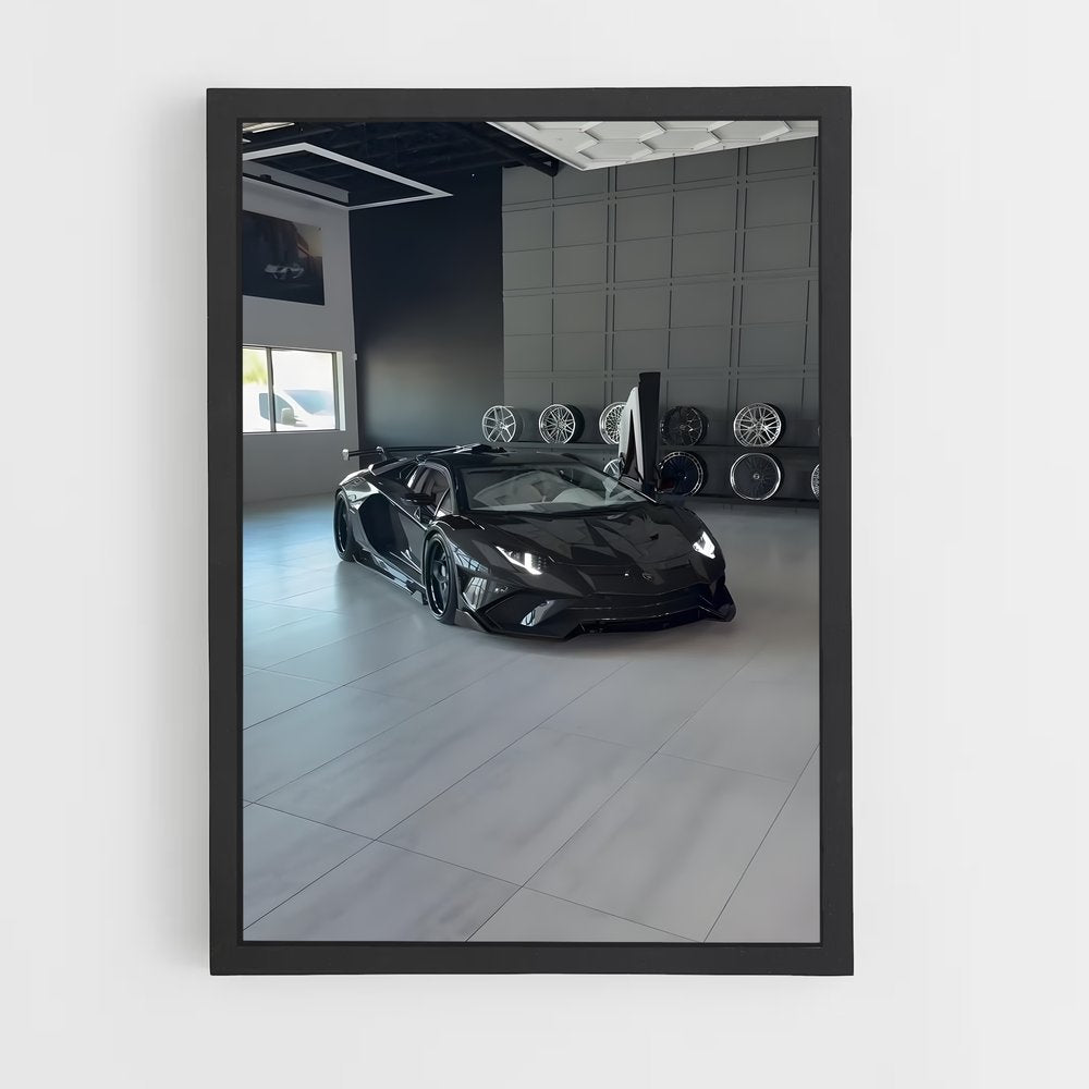 ap-aventador sv-1 cadre Noir