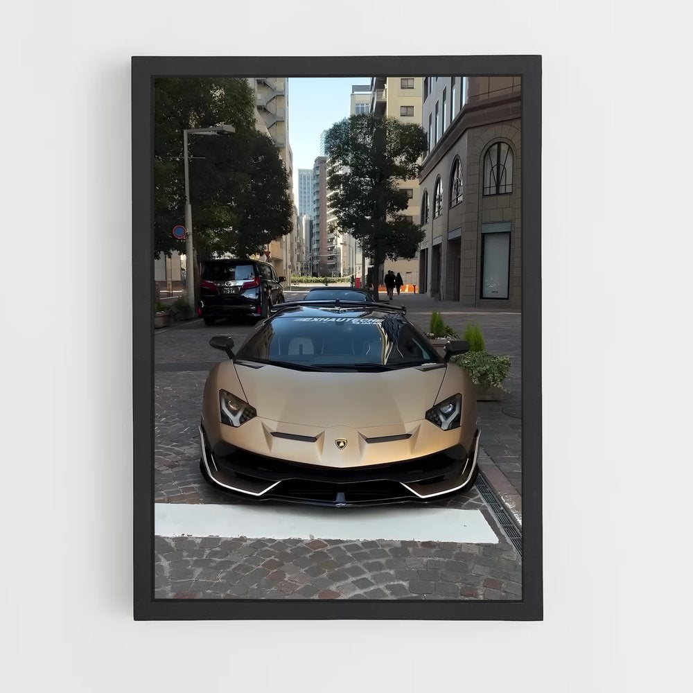 ap-aventador svj-1 cadre Noir