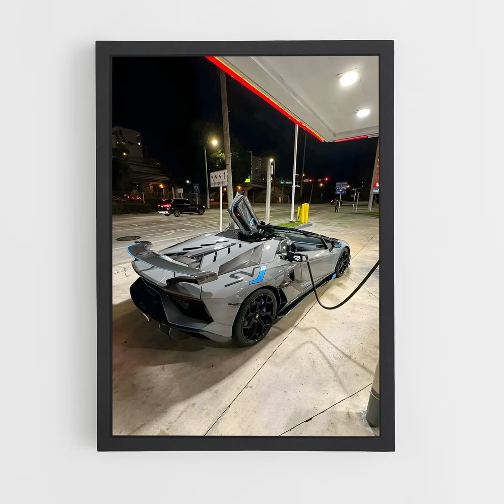 ap-aventador svj-2 cadre Noir