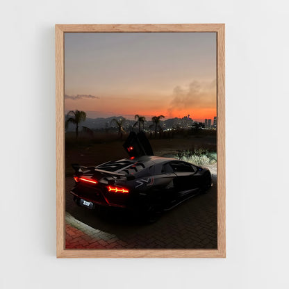 ap-aventador svj-3 cadre Bois clair