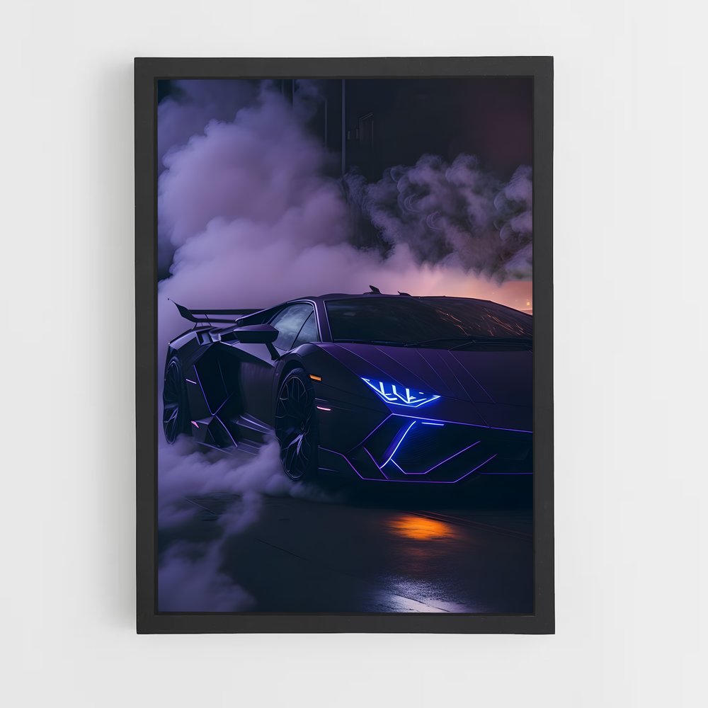 ap-aventador svj-4 cadre Noir