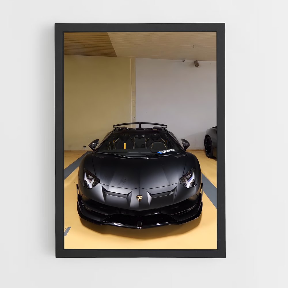 ap-aventador svj-5 cadre Noir