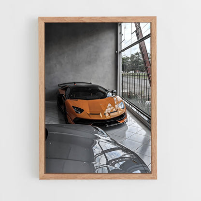 ap-aventador svj-6 cadre Bois clair