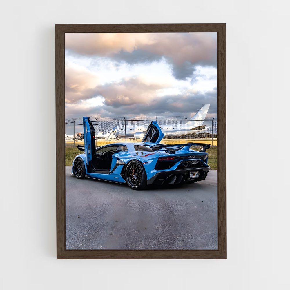 ap-aventador svj roadster-5 cadre Bois foncé