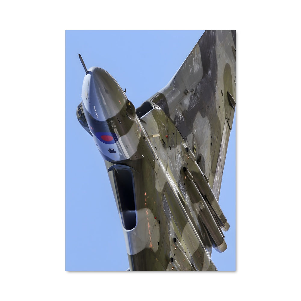 Poster Vulcan en Vol