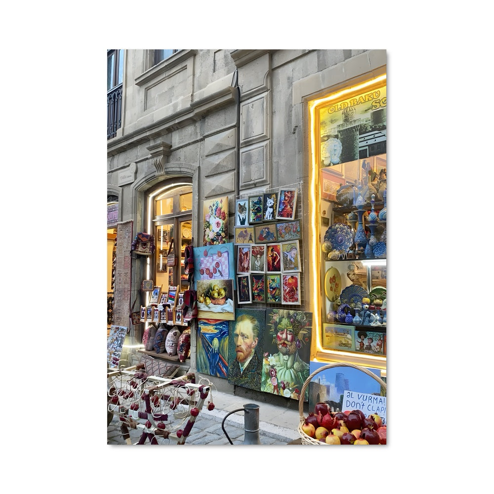 Poster Marché d'Azerbaïdjan