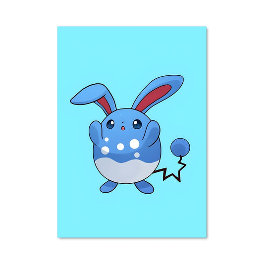 Poster Azumarill Blue Delight
