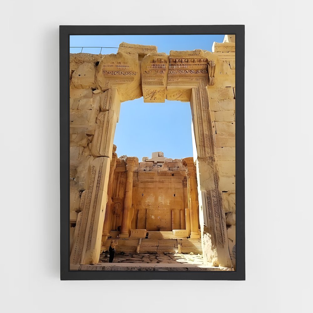 ap-baalbek temples-6 cadre Noir