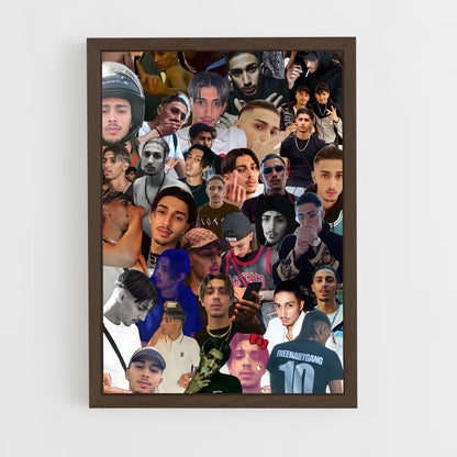 ap-baby gang-9 cadre Bois foncé