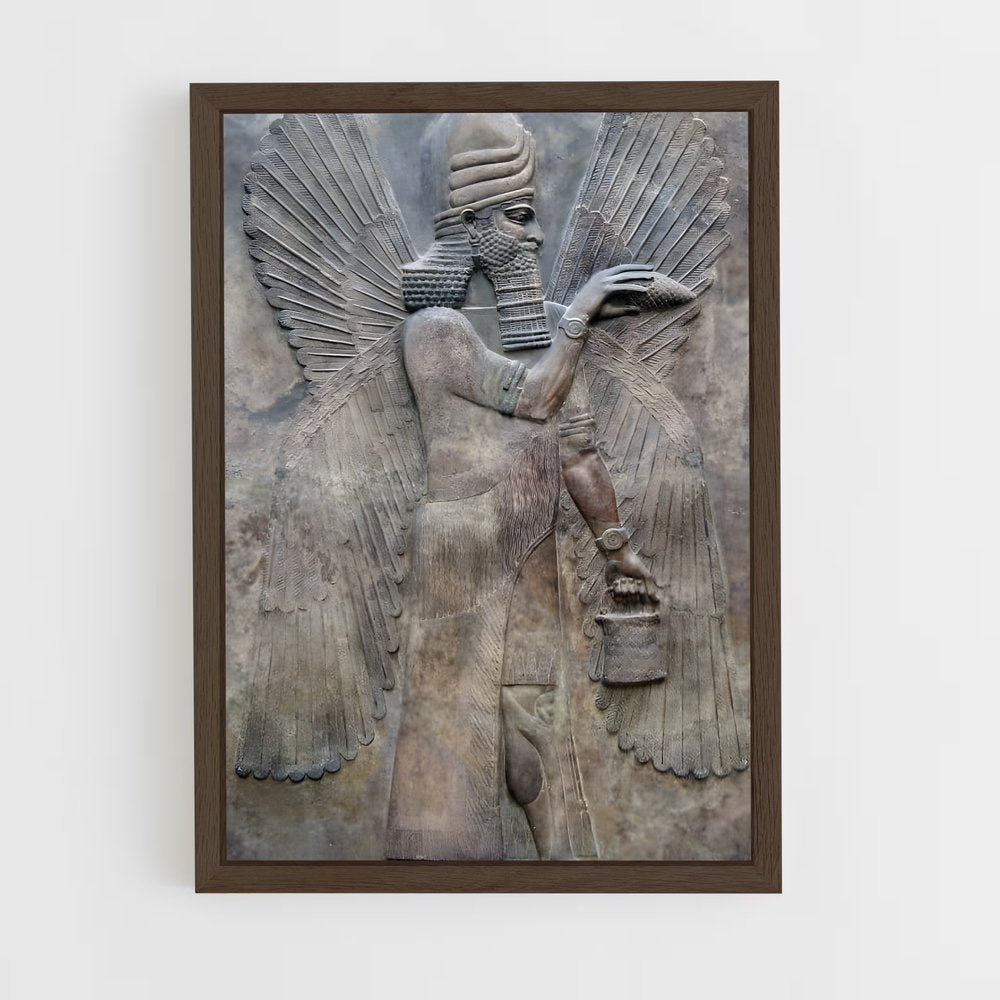 ap-babylonian gods-1 cadre Bois foncé