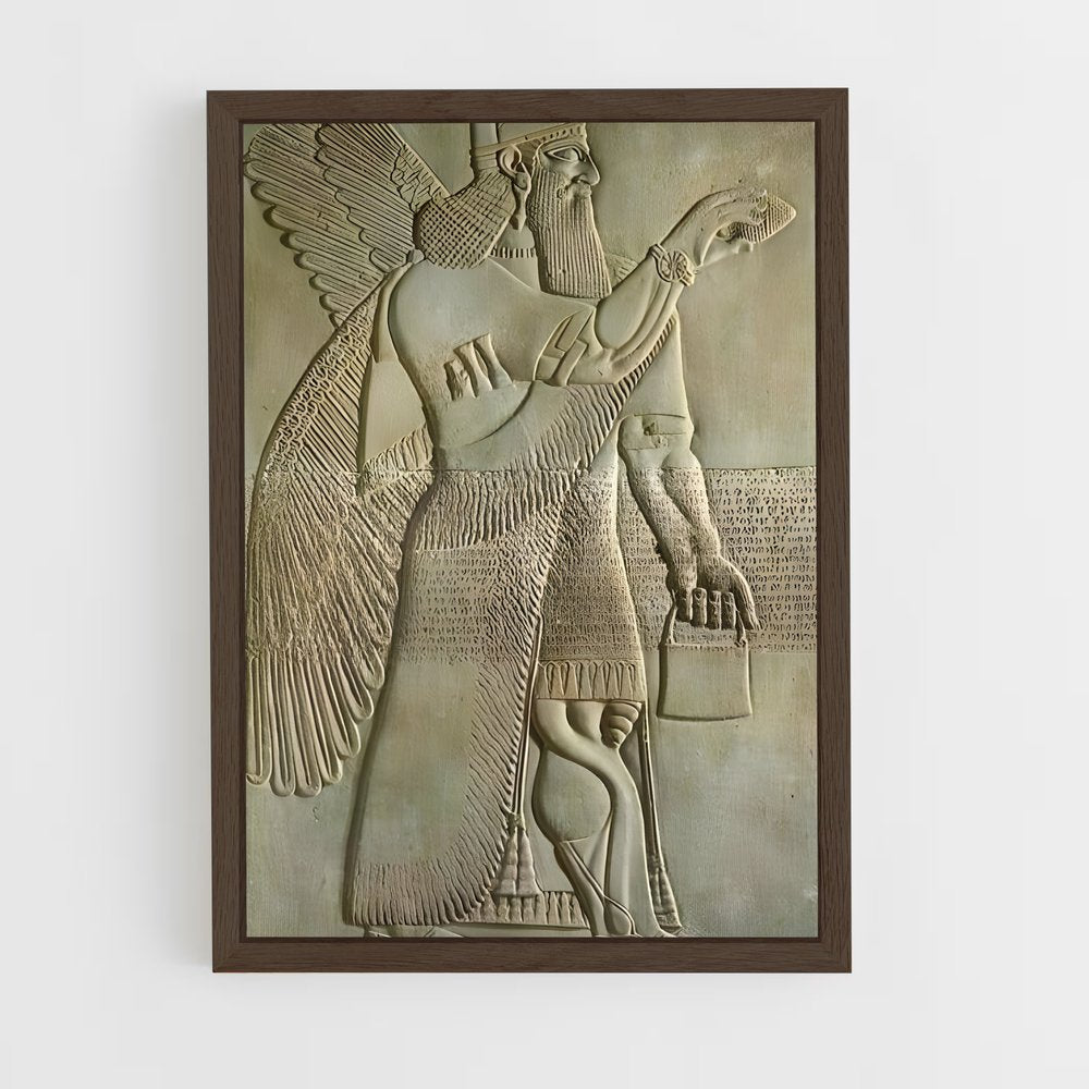 ap-babylonian gods-2 cadre Bois foncé