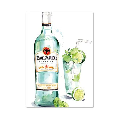 Poster Essence de Bacardi