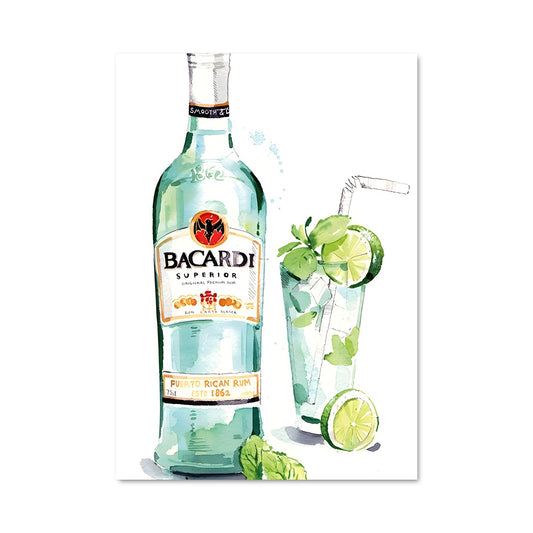 Poster Essence de Bacardi