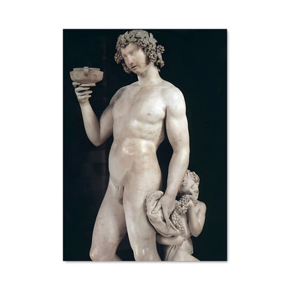Poster Bacchus michelangelo 19752