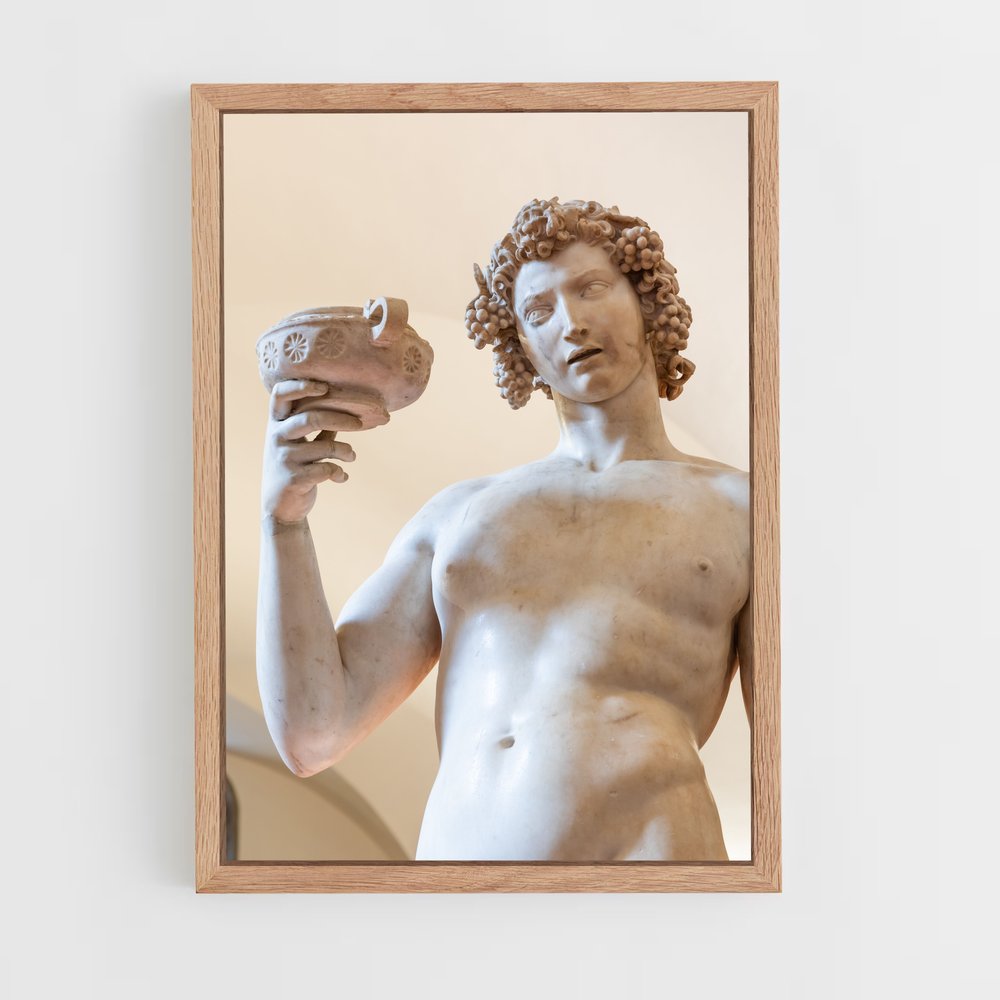 ap-bacchus michelangelo-6 cadre Bois clair